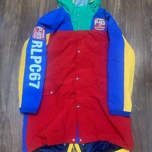 NWT Polo by Ralph Lauren Multicolor Men’s RLPC67 Raincoat